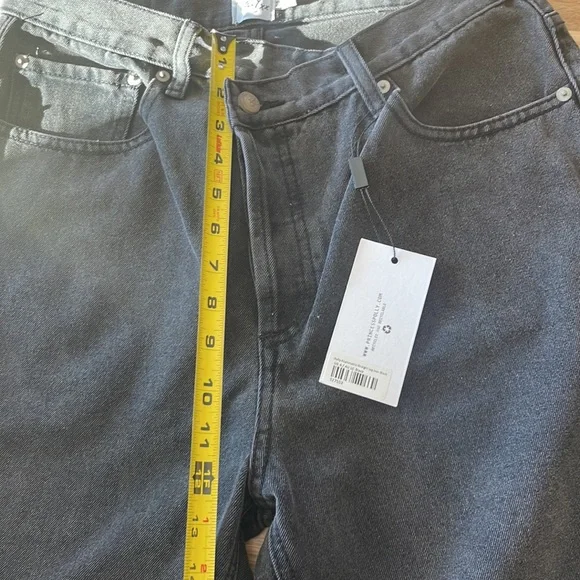 NWT Princess Polly Holly Asymmetric Straight Leg Jean size 10 - Picture 5 of 8
